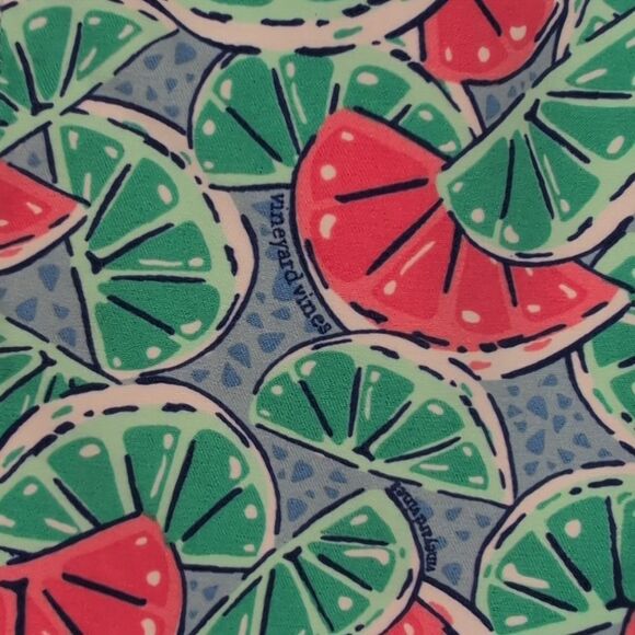 Vineyard Vines Lemon & Limes Print Board Skirt Jake Blue Preppy Resortwear NWT - Picture 5 of 12